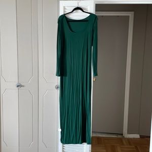 Verdusa Women’s Long Sleeve Green Dress 💚